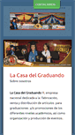 Mobile Screenshot of lacasadelgraduando.com