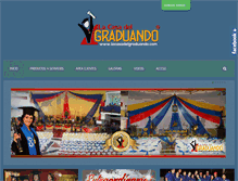 Tablet Screenshot of lacasadelgraduando.com